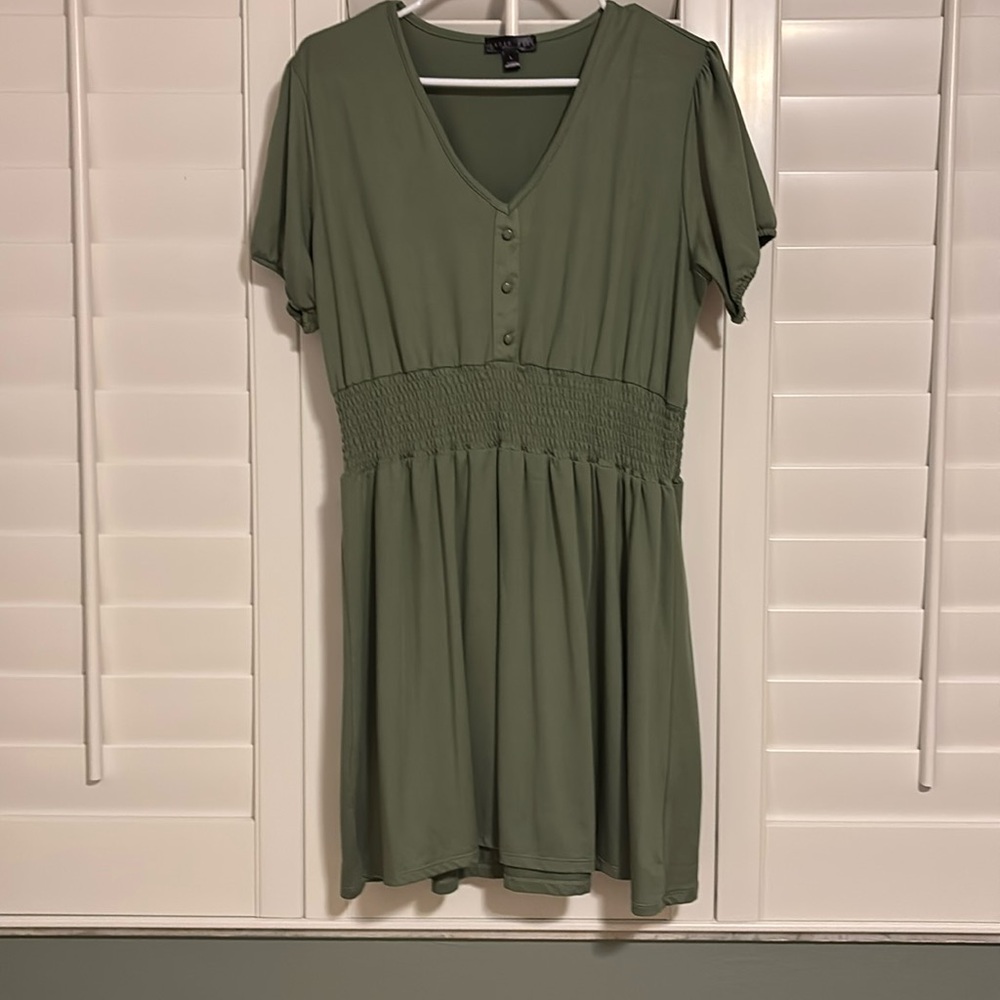Green dress